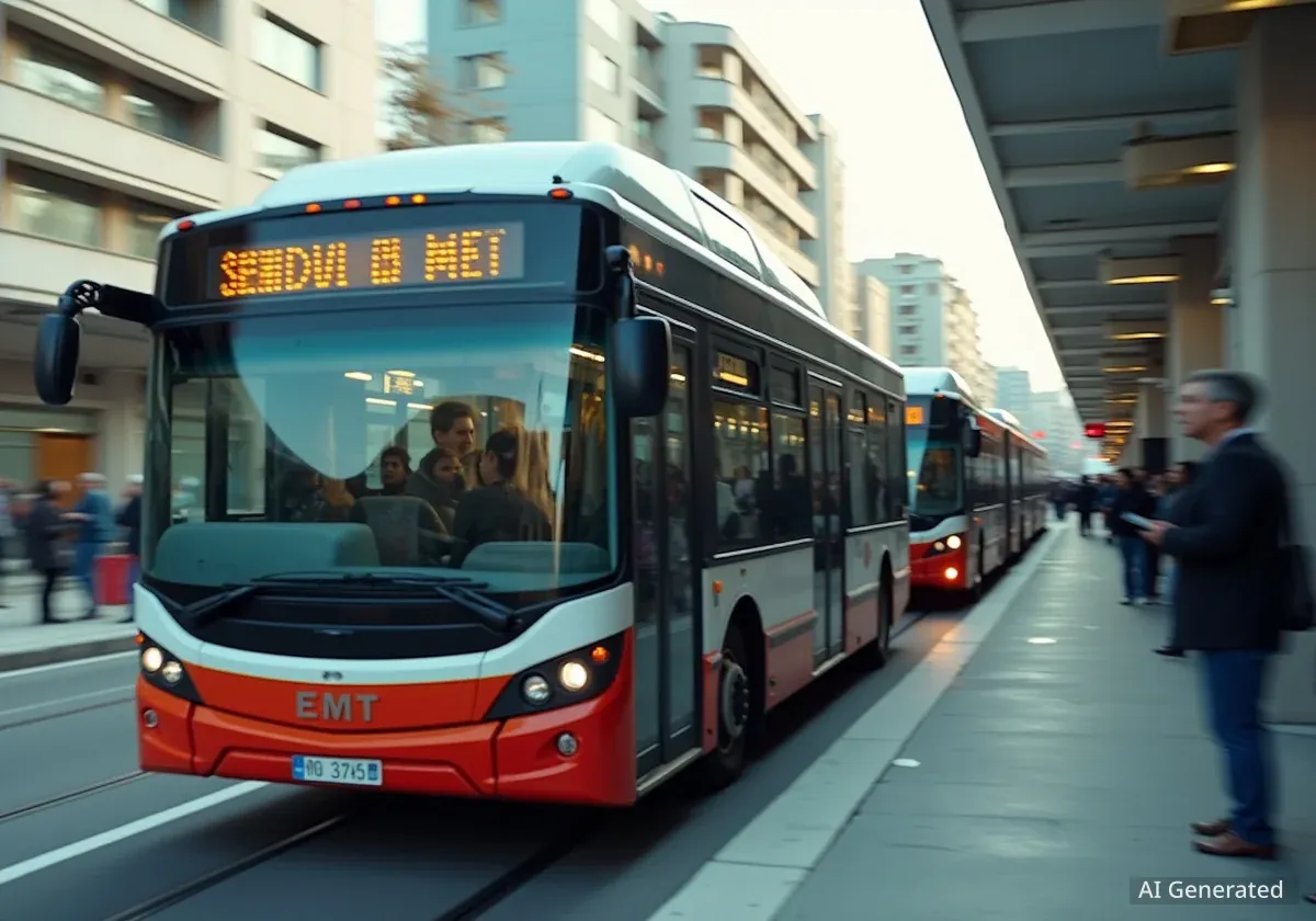 Transporte público gratuito en Valencia este lunes por el Día sin Coche