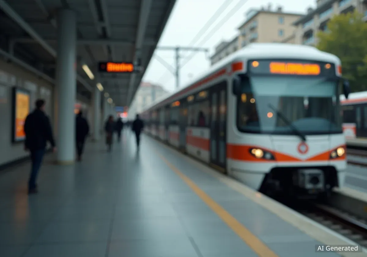 Interrumpida la Línea 3 de Metrovalencia entre Rafelbunyol y Museros