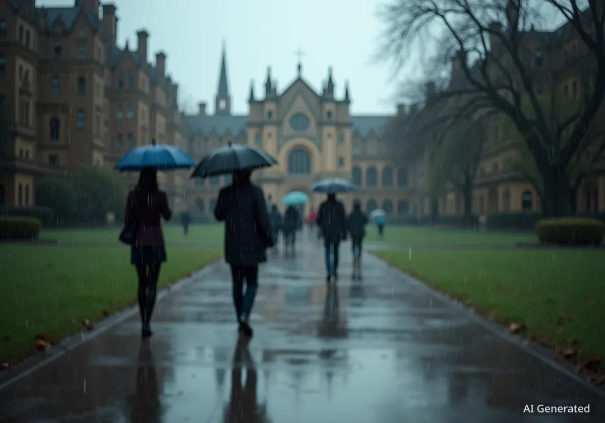 Aplazada la apertura del curso universitario en València por la alerta de lluvias