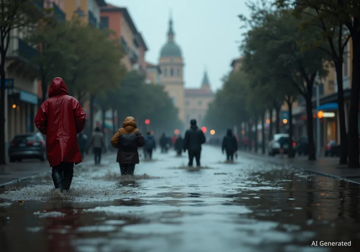 Compromís pide suspender el trabajo no esencial en València por alerta roja