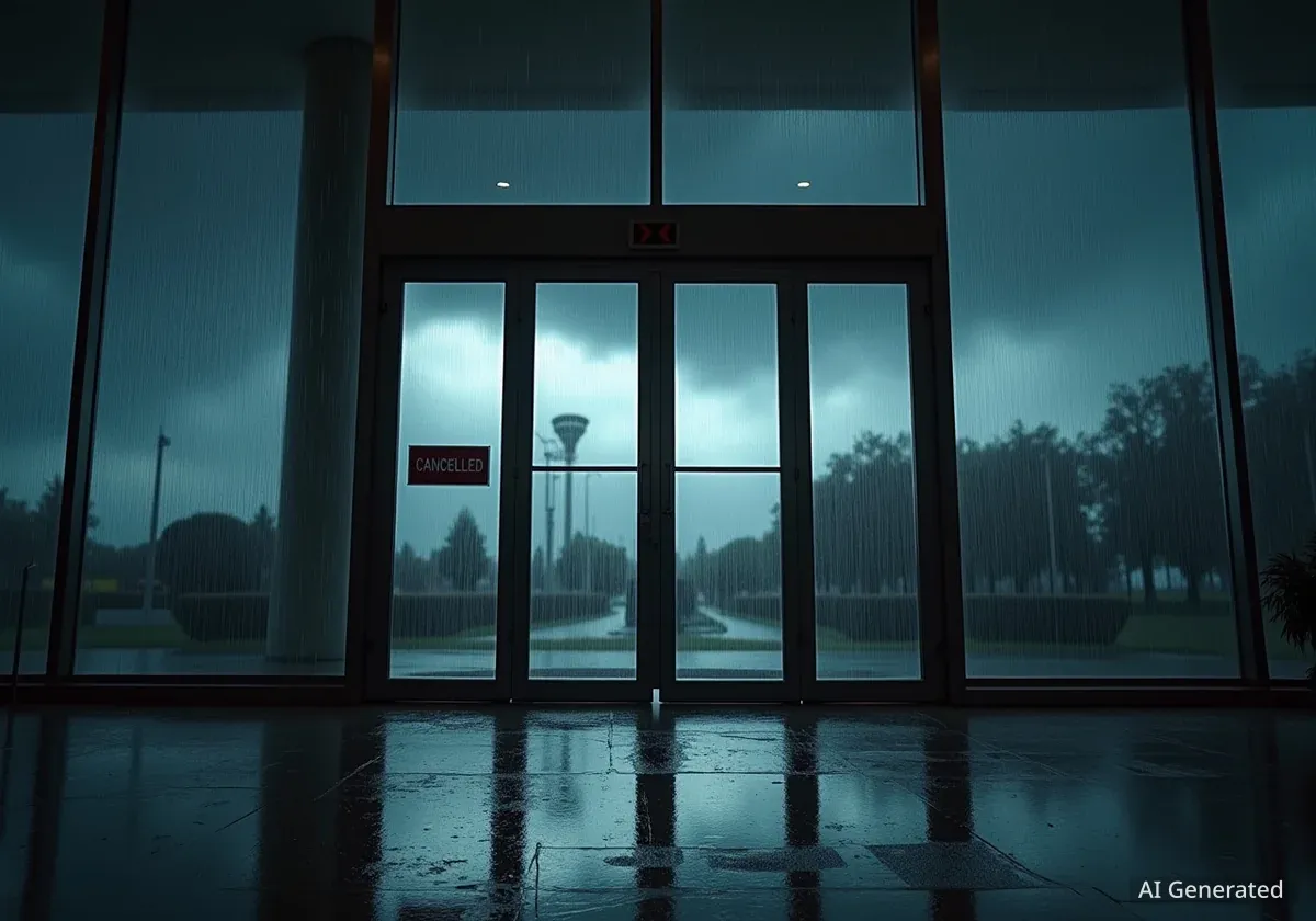 La alerta roja por lluvias obliga a cancelar la inauguración de Feria Hábitat