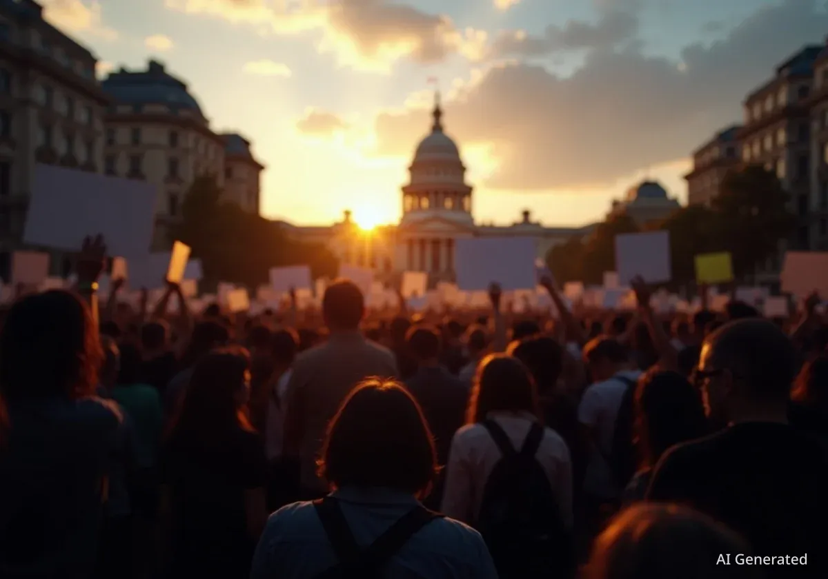 Polémica en Valencia por manifestaciones durante una prealerta meteorológica