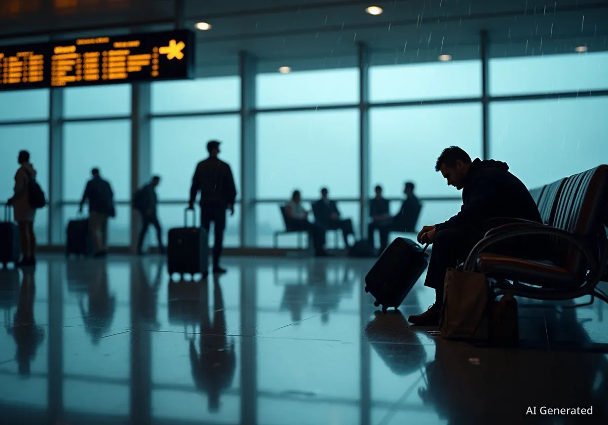 La alerta roja en Valencia obliga a cancelar vuelos en Manises
