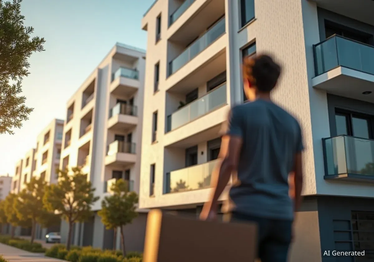 Valencia intercambia suelo por 39 pisos para alquiler joven