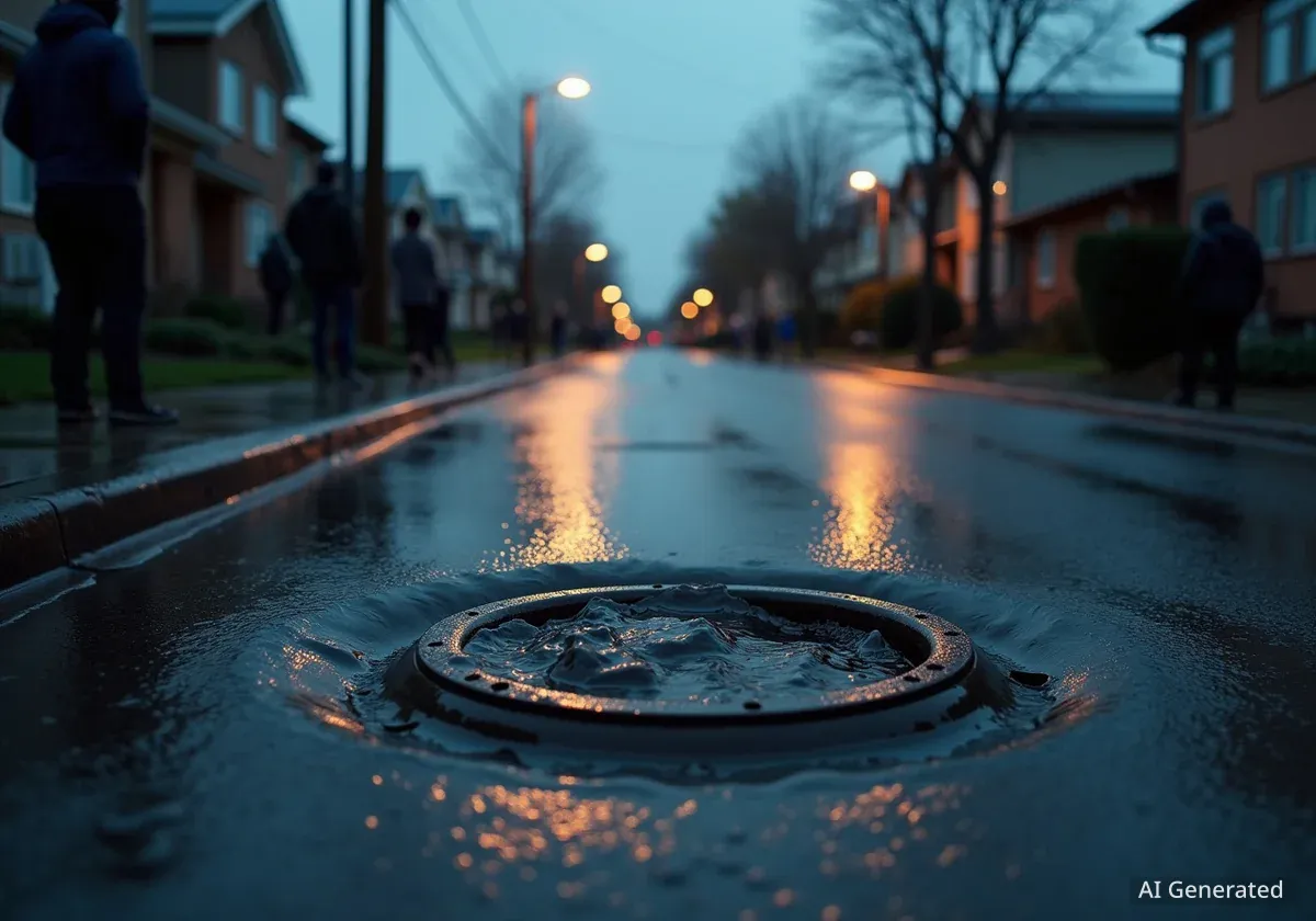 Inundaciones en La Torre: Problemas en el alcantarillado