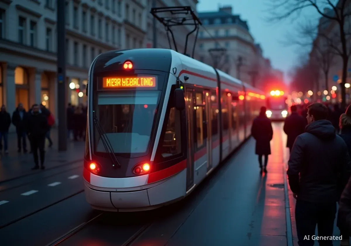 Niña de 14 años herida grave por tranvía en València