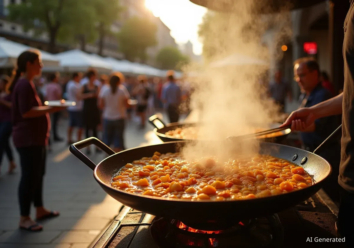 Valencia celebra el festival del arroz Tastarròs con paella a 5 euros