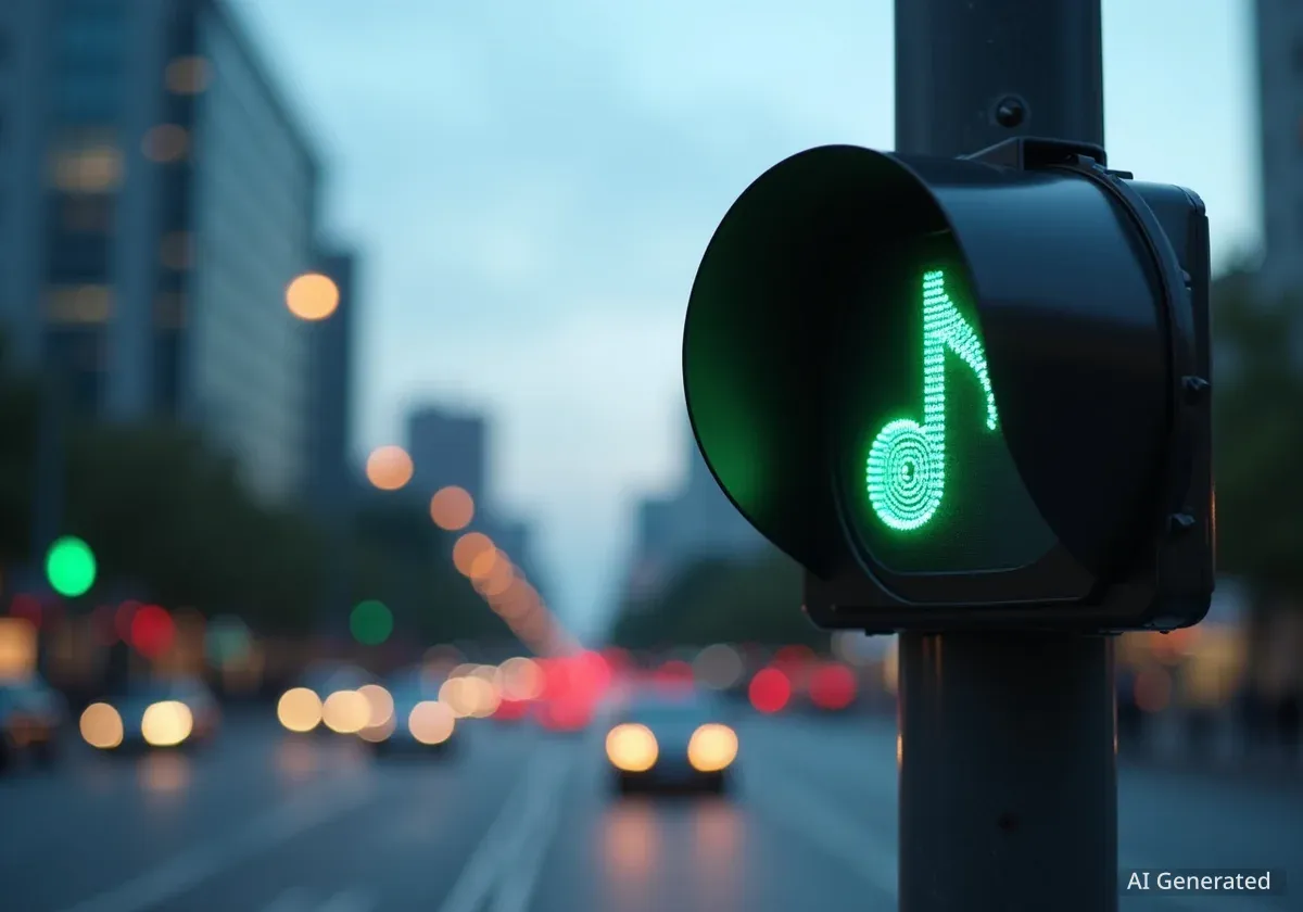 Llíria moderniza sus semáforos con tecnología inteligente y un guiño a su cultura musical