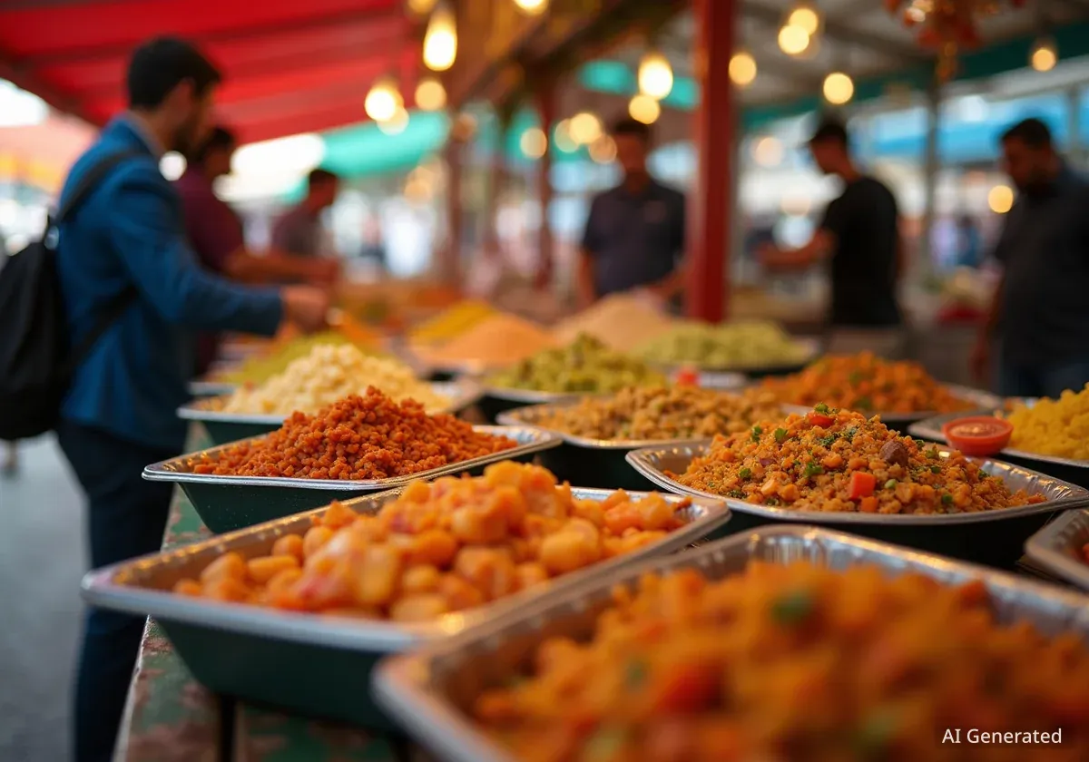La cocina palestina llega al Mercado Rojas Clemente con Marhaba