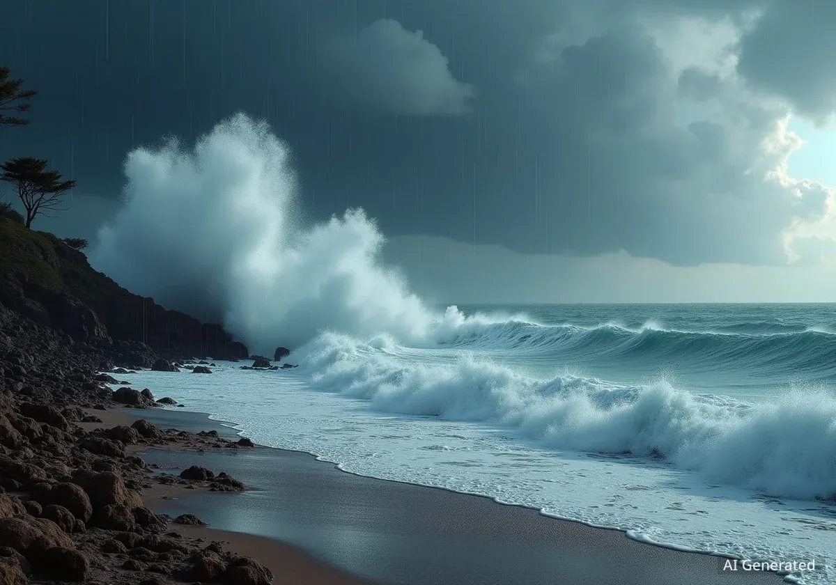 Danas Azotan el Litoral Mediterráneo: Un Cambio Climático