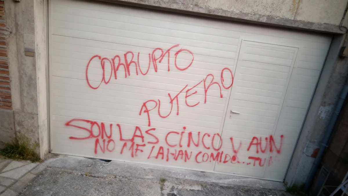 José Luis Ábalos denuncia pintadas en su domicilio de Valencia