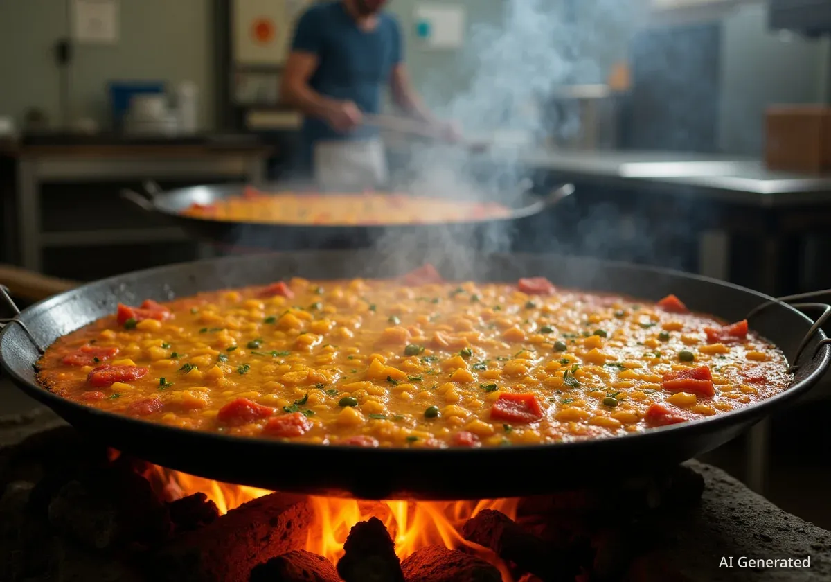 La paella a leña de El Paeller llega a 30 países desde Chiva