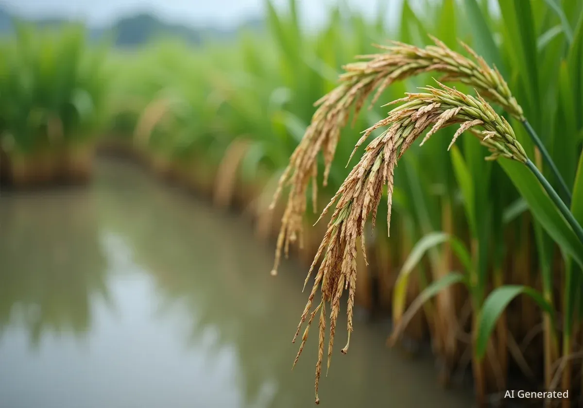 La cosecha de arroz valenciano cae hasta un 30% por un hongo