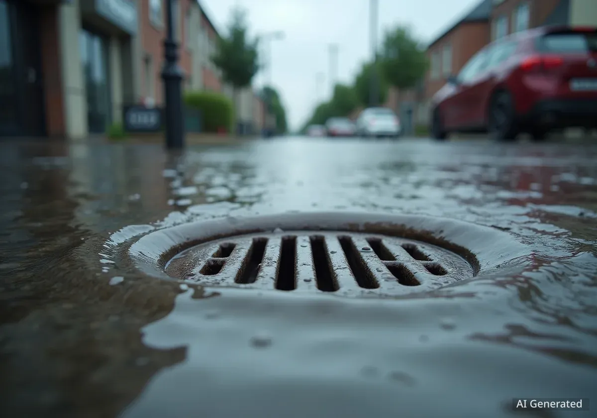 Lluvias en València: la red de alcantarillado resiste pero evidencia carencias