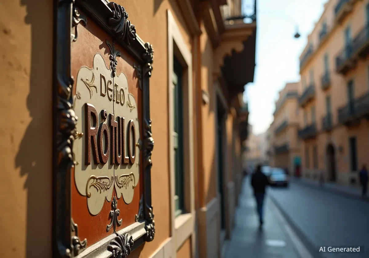 València Protege Rótulos Históricos como Bienes Culturales