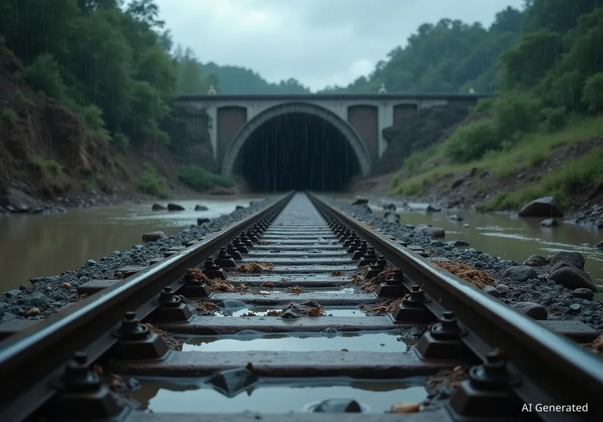 La DANA 'Alice' suspende la conexión de tren entre Valencia y Barcelona