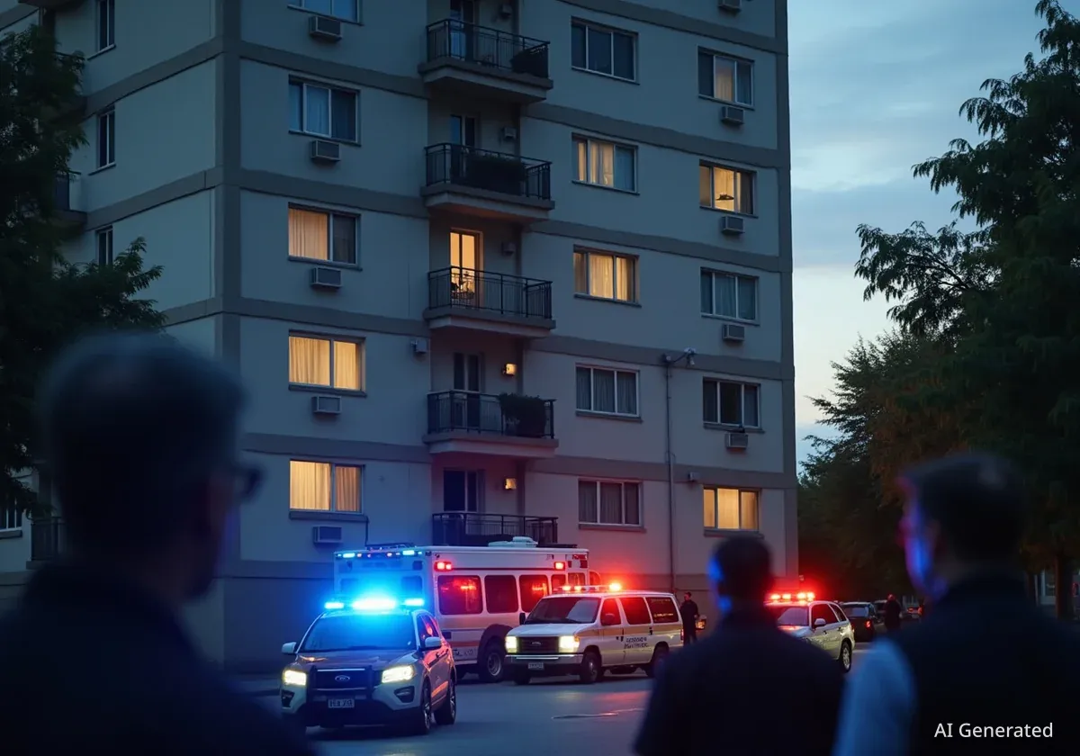 Fallece un joven de 23 años al caer de un piso 14 en Valencia
