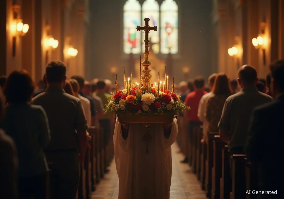 Virgen de los Desamparados visita parroquia valenciana
