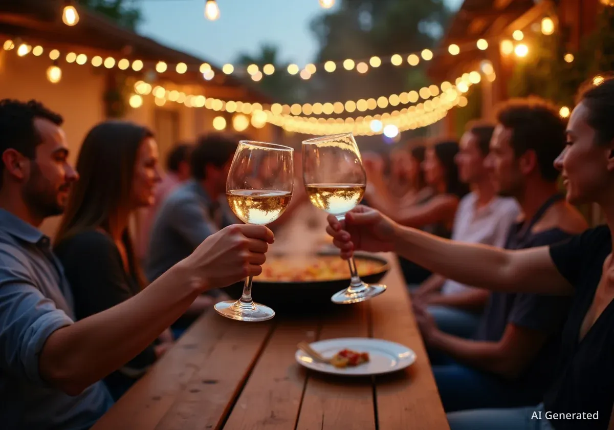 Valencia celebra VINOKTOBER FEST con vino, música y paella