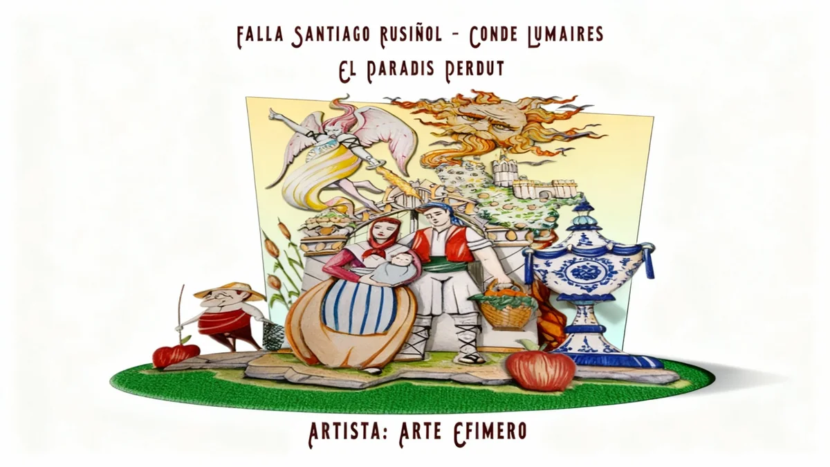 Santiago Rusiñol mira al pasado con 'El paradís perdut'