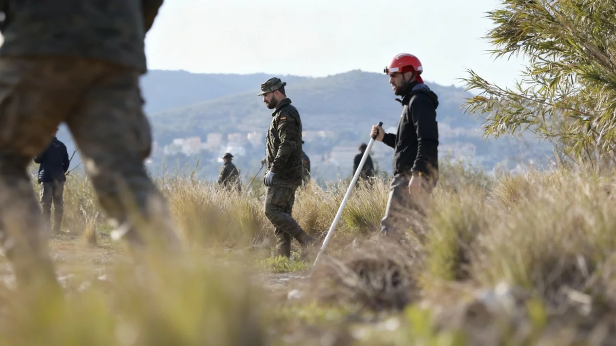 Hallan un cuerpo en Manises durante obras en el cauce del Turia