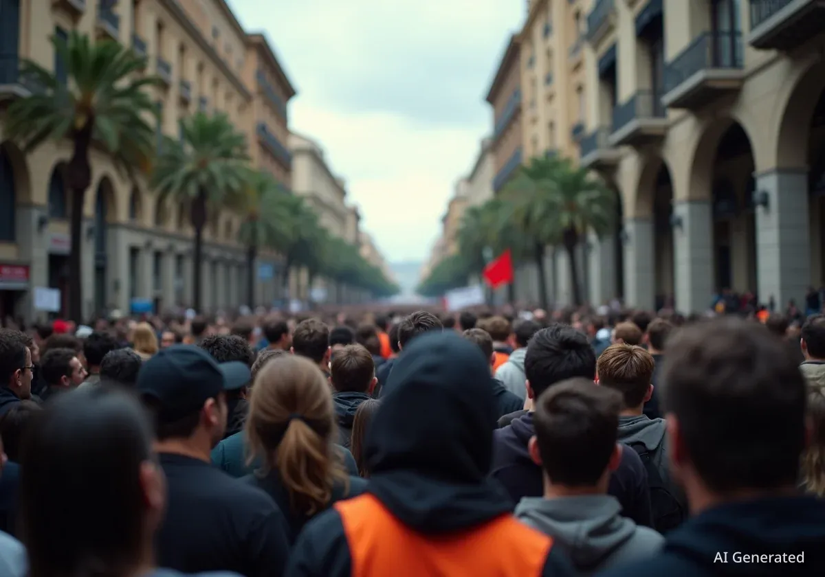Valencia se alza: más de 50.000 personas exigen justicia por la DANA