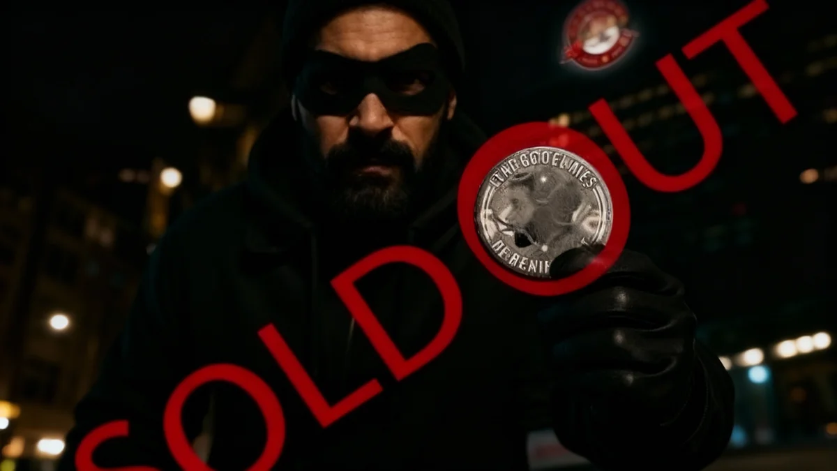 Un comerciante de València vende chapas con la cara del ladrón