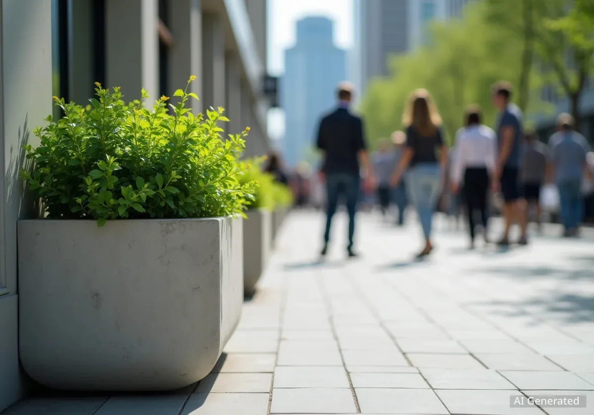 Maceteros en Valencia: el debate que enciende las redes sociales