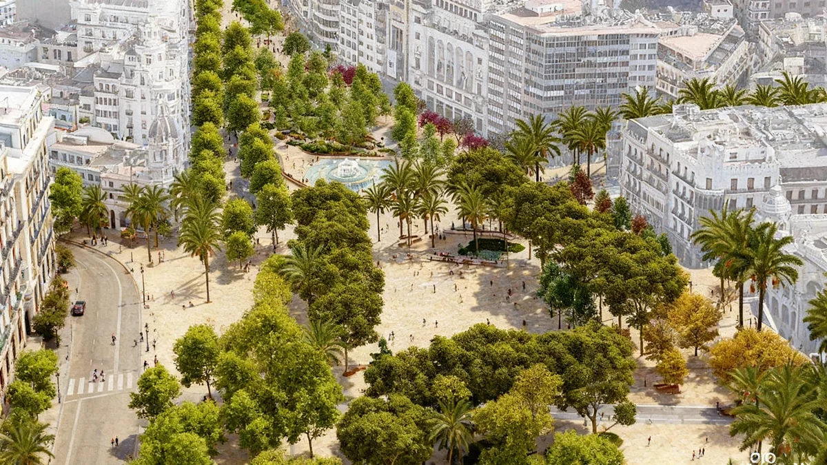 La Plaza del Ayuntamiento será un refugio climático en verano